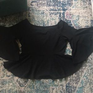 ASOS Plus Black Blouse
